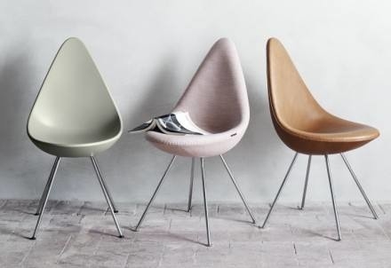 Chine Fibre de verre de baisse d'Arne Jacobsen dinant la conception moderne de chaise pour le salon/café fournisseur