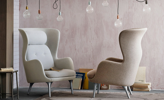 Chine Chaise longue de RO de chaise longue de fibre de verre de meubles de pièce de reproduction par Fritz Hansen fournisseur