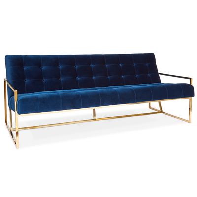 Chine Salon sectionnel de style de Goldfinger de sofa européen d'appartement avec le tissu de velours fournisseur