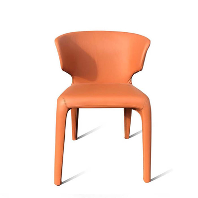 Chine Entièrement chaise d'enveloppe de cosse de cuir de tapisserie d'ameublement, chaise moderne pour le salon fournisseur