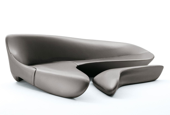 Chine La lune a formé le sofa classique moderne de système de sofa/demi-lune de Zaha Hadid fournisseur