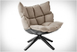 Les jambes extérieures en bois solide de chaise de bras de fibre de verre de cosse confortables écume la taille 44 cm fournisseur