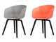 Tissu dinant la chaise moderne de loisirs colorée pour le restaurant 60 * 57 * 85 cm fournisseur