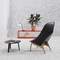 Chaise longue de fibre de verre d'Uchiwa de style de loisirs pour le salon avec la base en bois fournisseur