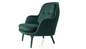 Meubles scandinaves de luxe de style de chaise longue de fibre de verre de Fritz Hansen Fri fournisseur