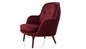 Meubles scandinaves de luxe de style de chaise longue de fibre de verre de Fritz Hansen Fri fournisseur