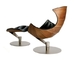 Conception moderne de loisirs de cuir de chaise de bras de fibre de verre de homard de Hjellegjerde fournisseur