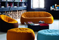 Ensemble personnalisable de sofa d'Ottoman de 3 sièges, ensemble sectionnel de sofa de salon fournisseur