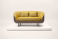 Sofa lombo-sacré de haïku de coussin de tissu pour le salon 1560 * 880 * 1040mm fournisseur