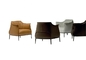 Chaise en cuir simple de salon sectionnel classique moderne de sofa de conception d'hôtel fournisseur