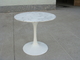 Dessus de marbre rond de salle à manger de côté de tulipe d'Eero Saarinen de fibre de verre moderne de Tableaux fournisseur