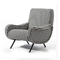 Rétro fauteuil tapissé moderne classique HY-C357 de tissu de salon de sofa fournisseur