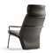 Chaise ergonomique de bras de fibre de verre d'ANASTASIA avec l'appui-tête 75*51*40 cm fournisseur
