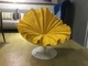 Chaise facile de fleur de Kenneth Cobonpue/beau fauteuil de jaune de moutarde fournisseur