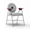 Chaise de bras de fibre de verre de Pénélope de maison de Bontempi avec la conception élégamment alternative fournisseur