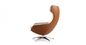 le cuir moderne de fauteuil de caruzzo a tapissé le fauteuil confortable de détente de dos de haute de chaise fournisseur