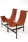Chaise longue en cuir de bride de la moitié du siècle/chaise longue contemporaine moderne fournisseur