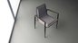 Chaise de bras de fibre de verre d'Antonio Citterio Musa pour le matériel de tissu de Maxalto fournisseur