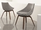 Pénélope Porada dinant des chaises/meubles solides Italie de Porada de noix de Canaletta fournisseur