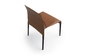 La chaise/cuir légers de luxe de Poliform Seattle couvre diner la chaise de bras fournisseur