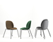 Chaise de scarabée de Gubi tapissée par tissu moderne à base métallique pour l'usage de loisirs fournisseur