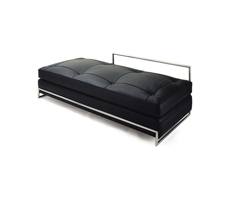 Chine Cadre tubulaire de sofa de Daybed gris classique moderne détachable en cuir d'Eileen fournisseur