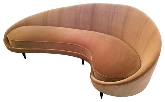 Chine Grand sofa tapissé moderne sculptural pour les meubles à la maison/décoration à la maison fournisseur