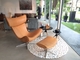 Fibre de verre/cuir de chaise de Replia Henrik Pedersen Boconcept Imola confortable fournisseur