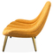 Chaise longue adaptée aux besoins du client de marine, chaise jaune Jonathan Adler Brigitte avec la protection fournisseur