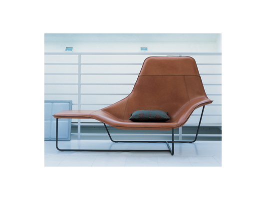Chaise longue confortable de lama de , chaises longues extérieures de conception contemporaine fournisseur