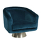 Chaise confortable de luxe de sofa de pivot avec la base balayée de pivot d'acier inoxydable fournisseur