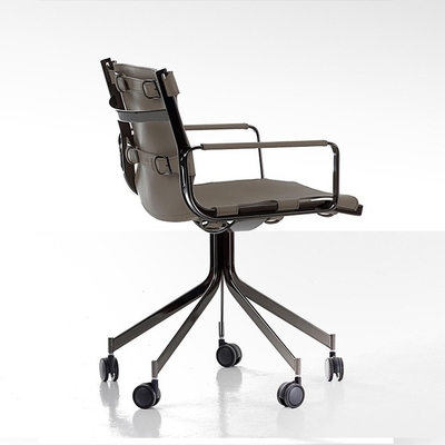 Reproduction Charles   Taille ajustable de cadre en aluminium de chaise de bureau de pivot de style fournisseur