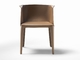 Chaise démontable de fauteuil Isabel de couverture/fauteuil moderne moitié du siècle de cuir fournisseur